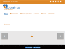 Tablet Screenshot of decorainex.com